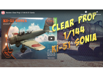 1/144 Ki-51 SONIA (two kits in the box) review from Hobby Link International