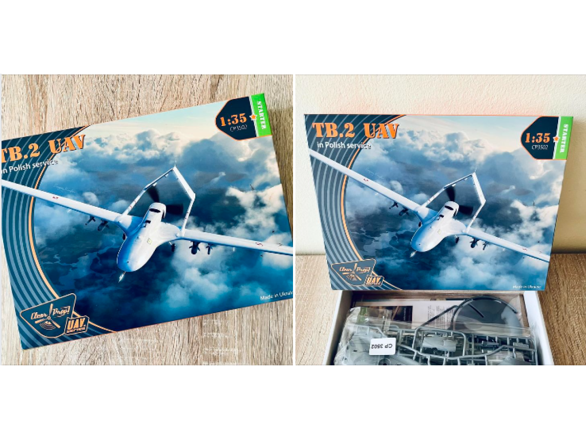 1/35 TB.2 UAV in Polish service review from SG-Miniatures
