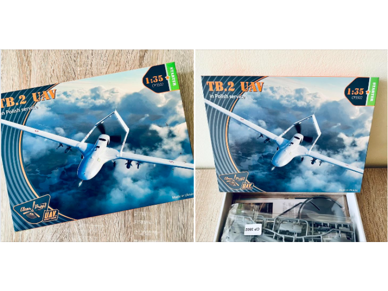 1/35 TB.2 UAV in Polish service review from SG-Miniatures