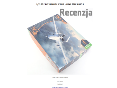1/35 TB.2 UAV in Polish service review from KFS Miniatures