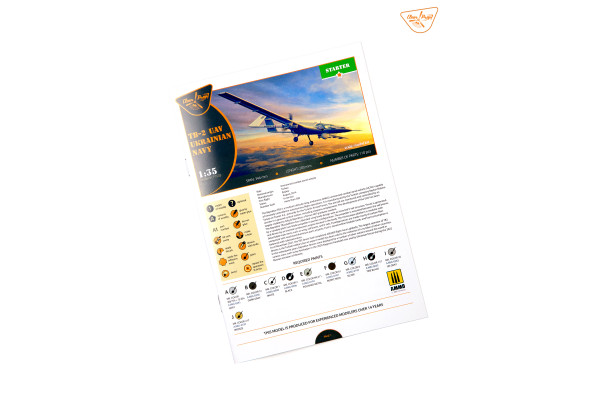 Shop 1/35 TB.2 UAV UKRAINIAN NAVY Scale Plastic Models and Accessories. Resin Parts. Clear Prop Models Online Store