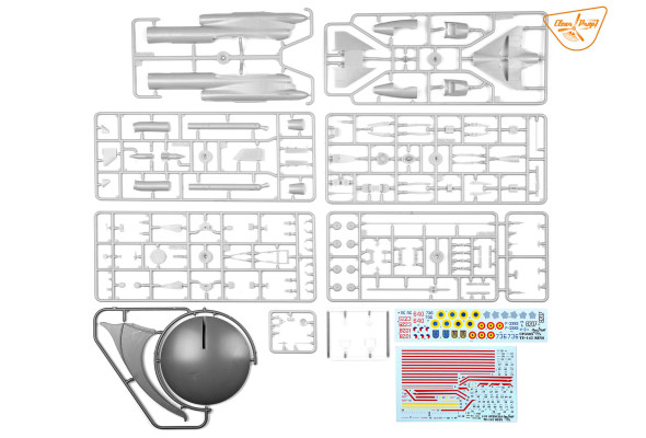 Shop 1/35 Tu-143 Reys photo reconnaissance Scale Plastic Models and Accessories. Resin Parts. Clear Prop Models Online Store