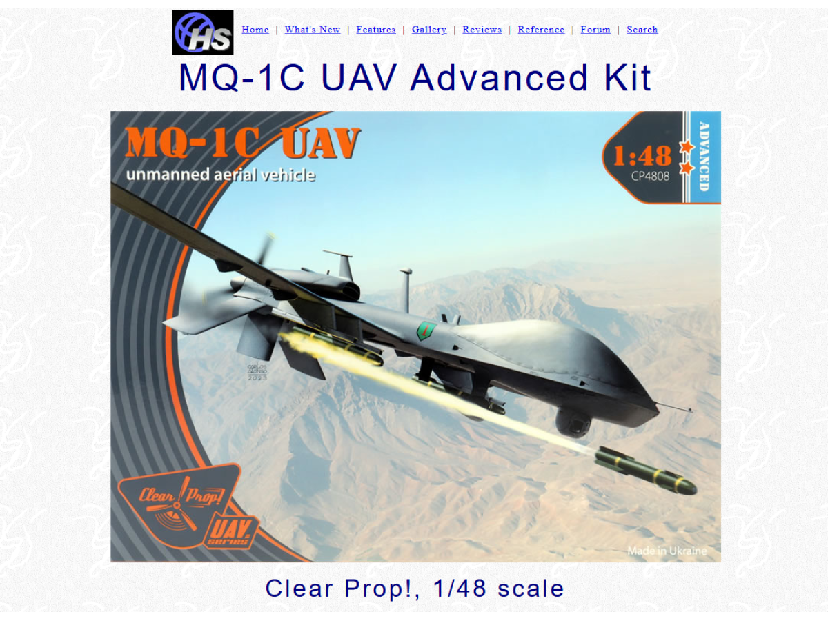 1/48 MQ-1C UAV review from Hyper Scale