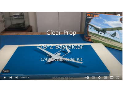 1/48 TB.2 Unmanned Aerial Vehicle review from Ugur Kenel