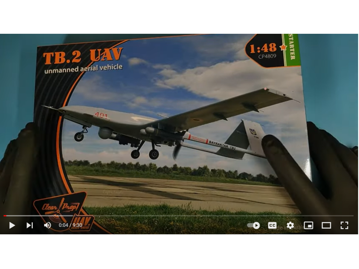 1/48 TB.2 Unmanned Aerial Vehicle review from Котяхон