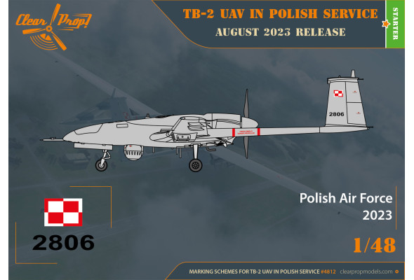 Shop 1/48 TB.2 UAV in Polish service Scale Plastic Models and Accessories. Resin Parts. Clear Prop Models Online Store