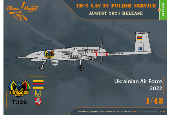 Shop 1/48 TB.2 UAV in Polish service Scale Plastic Models and Accessories. Resin Parts. Clear Prop Models Online Store