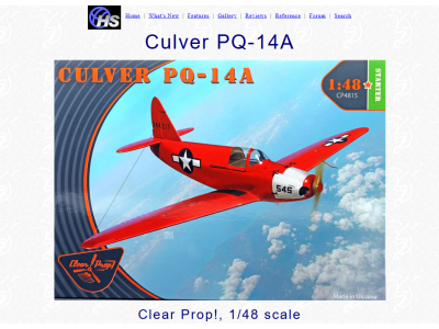 1/48 CULVER PQ-14A review fromHyper Scale