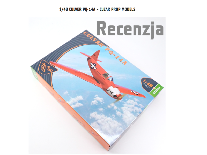 1/48 CULVER PQ-14A review from KFS miniatures