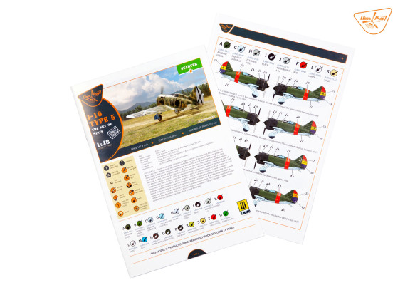 Shop 1/48 I-16 type 5 (in the sky of Spain early version) Scale Plastic Models and Accessories. Resin Parts. Clear Prop Models Online Store