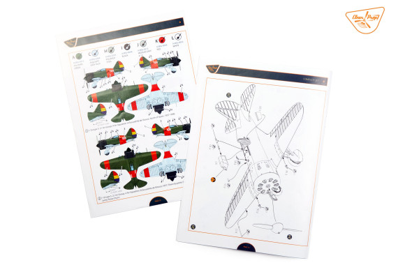 Shop 1/48 I-16 type 5 (in the sky of Spain late version) Scale Plastic Models and Accessories. Resin Parts. Clear Prop Models Online Store