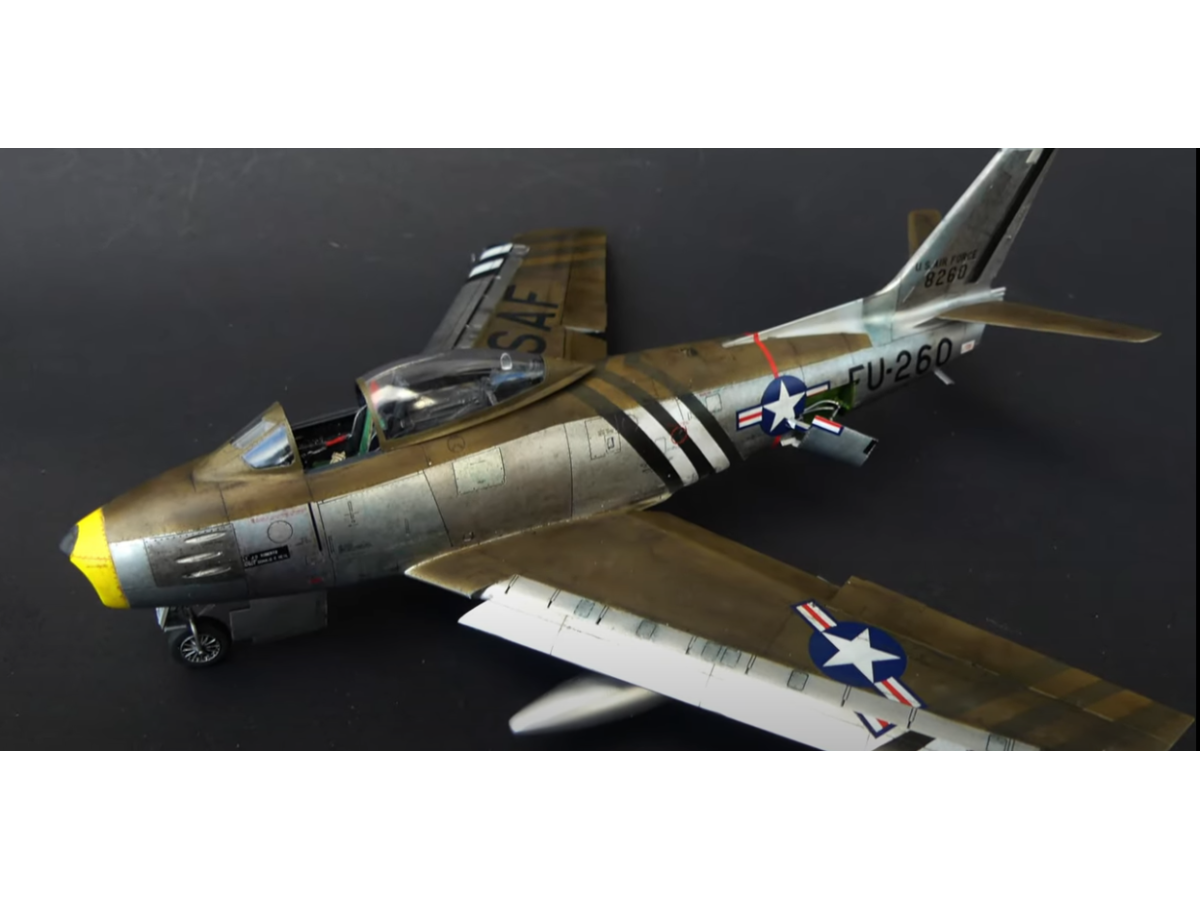 North American F-86A Sabre 1/48 (ClearProp!) Operation Stovepipe Build and final reveal on TV