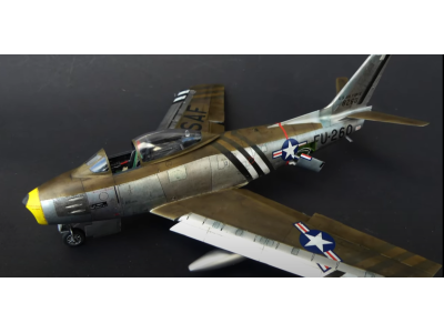 North American F-86A Sabre 1/48 (ClearProp!) Operation Stovepipe Build and final reveal on TV