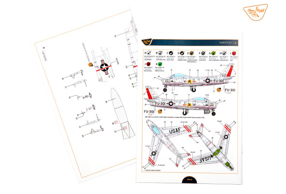 Shop 1/48 F-86A Scale Plastic Models and Accessories. Resin Parts. Clear Prop Models Online Store