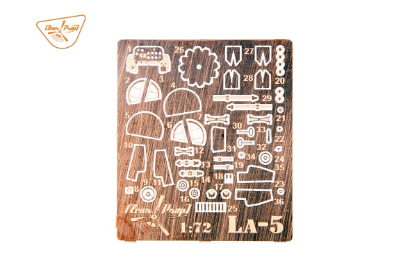 Shop 1/72 La-5 (early version) Scale Plastic Models and Accessories. Resin Parts. Clear Prop Models Online Store