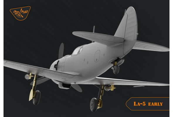 Shop 1/72 La-5 (early version) Scale Plastic Models and Accessories. Resin Parts. Clear Prop Models Online Store