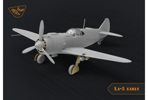 Shop 1/72 La-5 (early version) Scale Plastic Models and Accessories. Resin Parts. Clear Prop Models Online Store