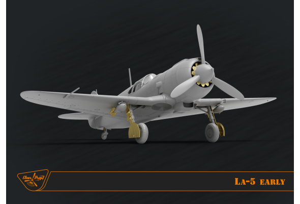 Shop 1/72 La-5 (early version) Scale Plastic Models and Accessories. Resin Parts. Clear Prop Models Online Store