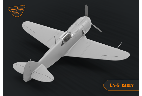 Shop 1/72 La-5 (early version) Scale Plastic Models and Accessories. Resin Parts. Clear Prop Models Online Store