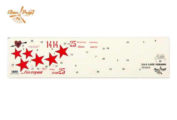 Shop 1/72 La-5 late version Scale Plastic Models and Accessories. Resin Parts. Clear Prop Models Online Store