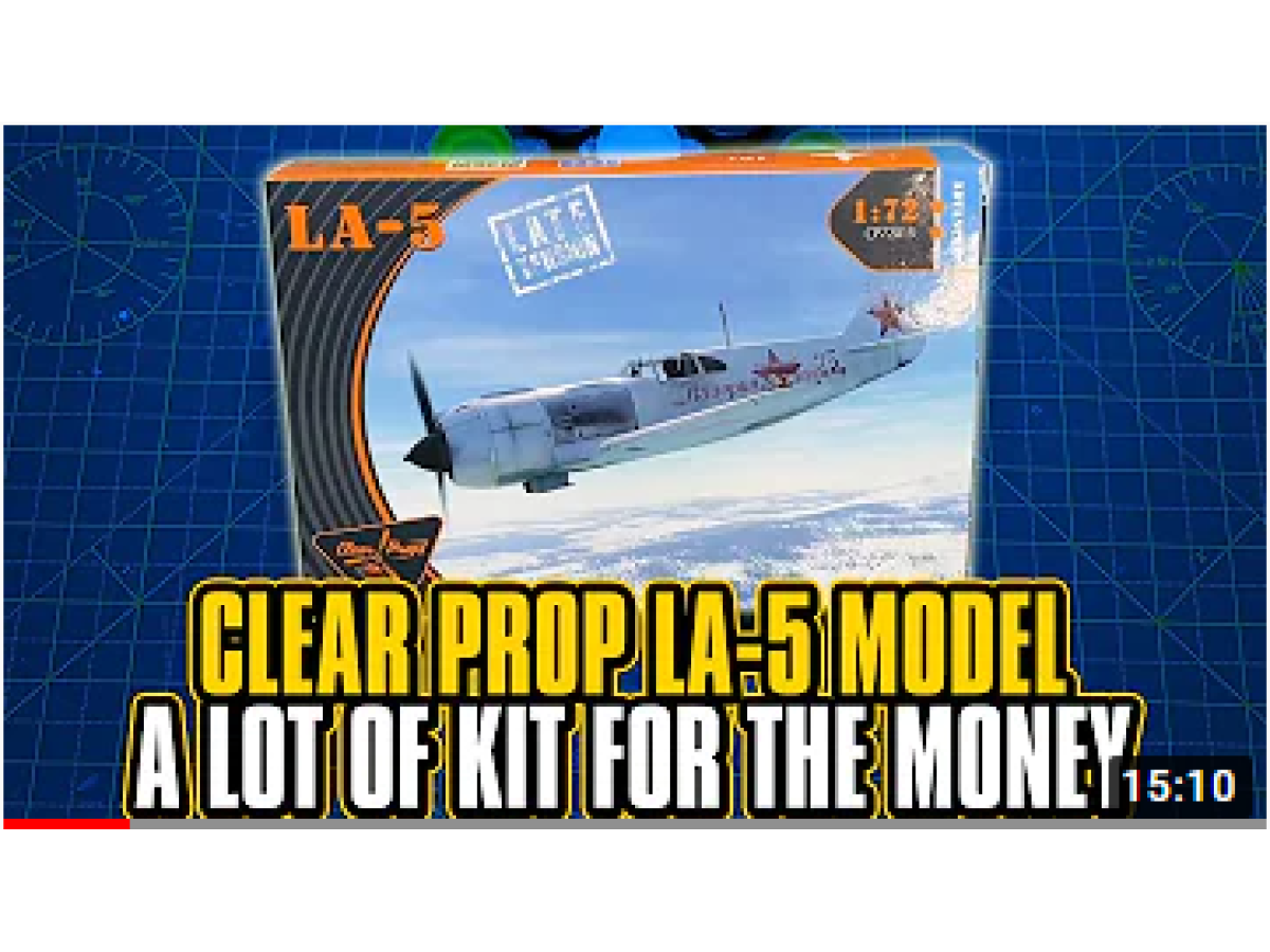 1/72 La-5 late version review from MOS6510 Models