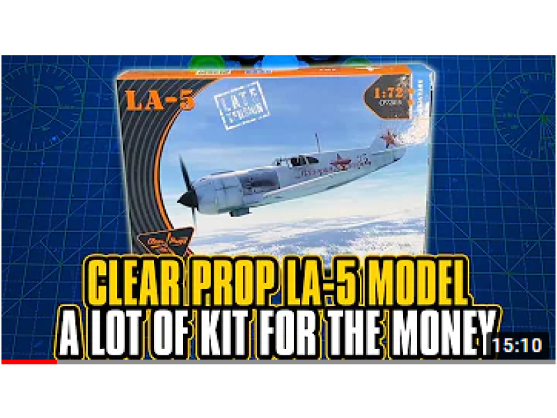 1/72 La-5 late version review from MOS6510 Models