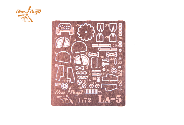 Shop 1/72 La-5 late version Scale Plastic Models and Accessories. Resin Parts. Clear Prop Models Online Store