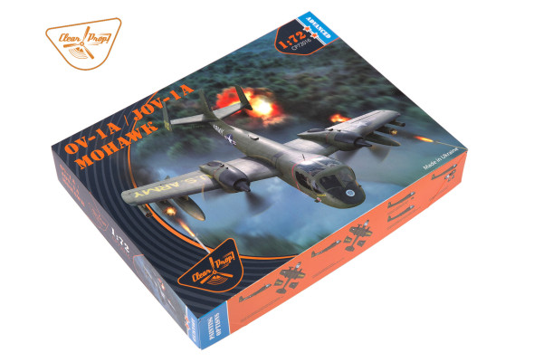 Shop 1/72 OV-1A / JOV-1A Mohawk Scale Plastic Models and Accessories. Resin Parts. Clear Prop Models Online Store