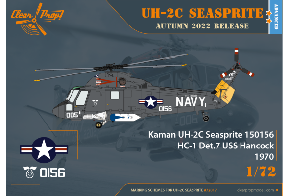Shop 1/72 UH-2C Seasprite Scale Plastic Models and Accessories. Resin Parts. Clear Prop Models Online Store