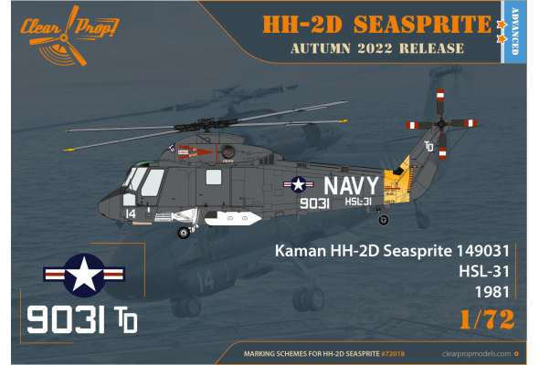 Shop 1/72 HH-2D Seasprite Scale Plastic Models and Accessories. Resin Parts. Clear Prop Models Online Store