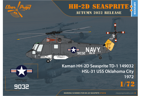 Shop 1/72 HH-2D Seasprite Scale Plastic Models and Accessories. Resin Parts. Clear Prop Models Online Store