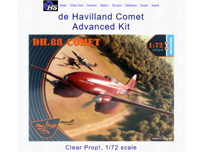 1/72 DH.88 COMET review from Hyper Scale