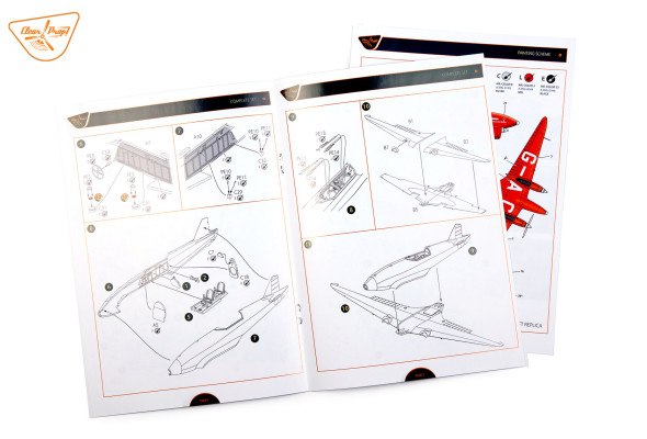 Shop 1/72 DH.88 COMET Scale Plastic Models and Accessories. Resin Parts. Clear Prop Models Online Store