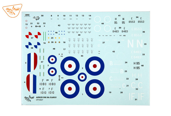 Shop 1/72 AIRCO DH.9A (early version) Scale Plastic Models and Accessories. Resin Parts. Clear Prop Models Online Store