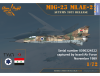 Shop 1/72 MiG-23MLA-2 Flogger-G Scale Plastic Models and Accessories. Resin Parts. Clear Prop Models Online Store