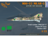 Shop 1/72 MiG-23MLA-2 Flogger-G Scale Plastic Models and Accessories. Resin Parts. Clear Prop Models Online Store