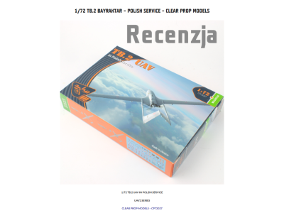 1/72 TB.2 UAV in Polish service review from KFS Miniature