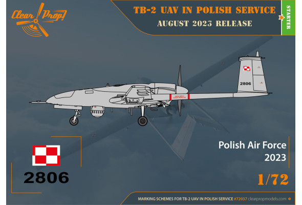 Shop 1/72 TB.2 UAV in Polish service Scale Plastic Models and Accessories. Resin Parts. Clear Prop Models Online Store