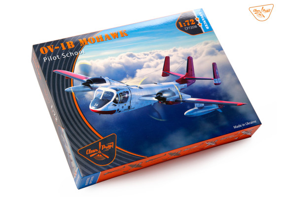 Shop 1/72 OV-1B Mohawk "Pilot School" Scale Plastic Models and Accessories. Resin Parts. Clear Prop Models Online Store