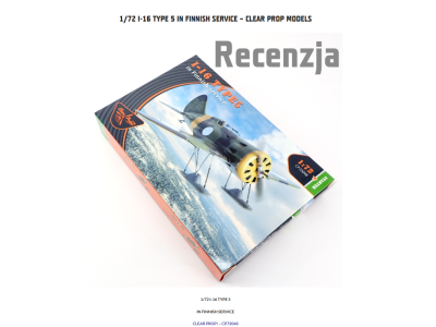 1/72 I-16 type 5 In Finnish Service review from KFS miniatures