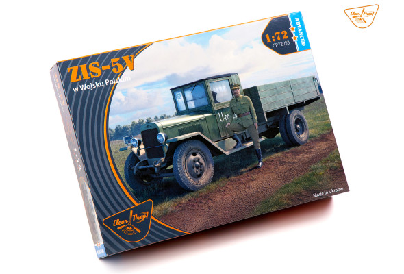 Shop 1/72 ZiS-5V "W Wojsku Polskim" Scale Plastic Models and Accessories. Resin Parts. Clear Prop Models Online Store