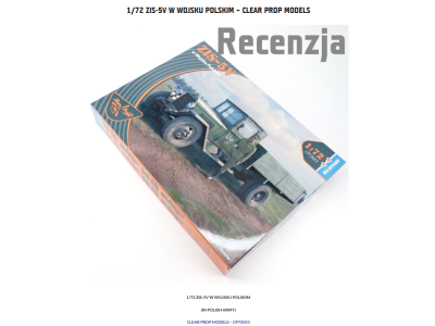 1/72 ZiS-5V w Wojsku Polskim – Clear Prop Models