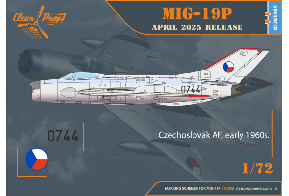 Shop 1/72 MiG-19P Scale Plastic Models and Accessories. Resin Parts. Clear Prop Models Online Store