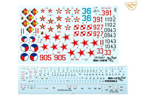 Shop 1/72 MiG-19PM Scale Plastic Models and Accessories. Resin Parts. Clear Prop Models Online Store
