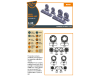 Shop 1/32 Lynx wheel set Scale Plastic Models and Accessories. Resin Parts. Clear Prop Models Online Store