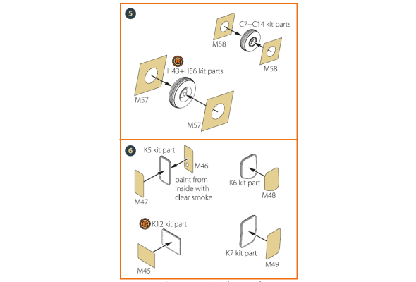 Shop 1/35 CH-54 painting mask on "yellow kabuki paper" for ICM kit 53054 Scale Plastic Models and Accessories. Resin Parts. Clear Prop Models Online Store