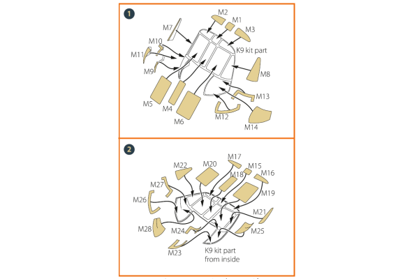 Shop 1/35 CH-54 painting mask on "yellow kabuki paper" for ICM kit 53054 Scale Plastic Models and Accessories. Resin Parts. Clear Prop Models Online Store
