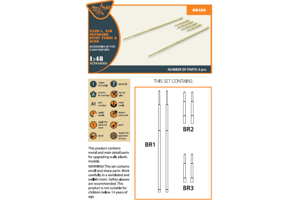 Shop 1/48 XA2D-1, A2D Skyshark Pitot Tubes and guns Scale Plastic Models and Accessories. Resin Parts. Clear Prop Models Online Store