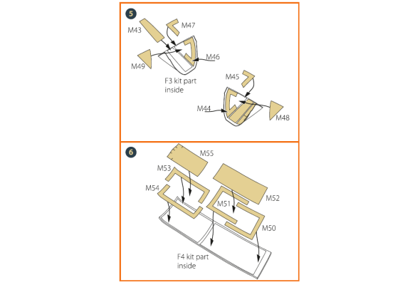 Shop 1/48 OV-10 A/D Bronko double-sided painting mask for ICM kit (48300/48301) "yellow kabuki paper" Scale Plastic Models and Accessories. Resin Parts. Clear Prop Models Online Store