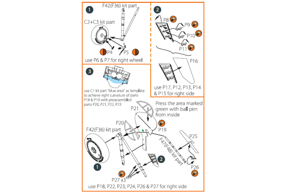 Shop 1/48 I-16 type 5 EXTERIOR PE set Scale Plastic Models and Accessories. Resin Parts. Clear Prop Models Online Store
